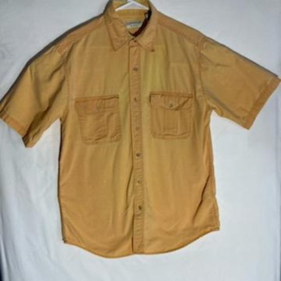 Covington Other - Short Sleeve Button Down 100% cotton yellow